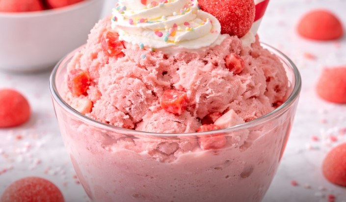 Glace à la Fraise Tagada