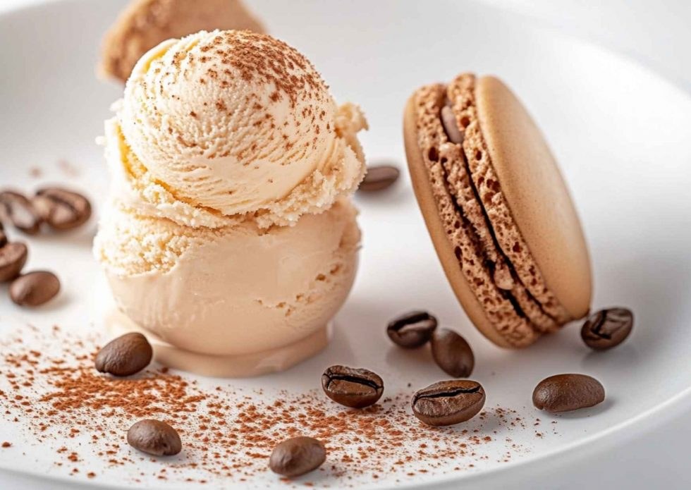 Glace Mascarpone Café